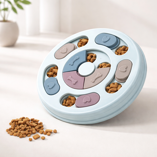 Interactive Slow Feed Dog Bowl