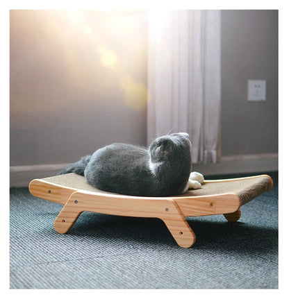 3-in-1 Sisal Cat Scratcher Bed