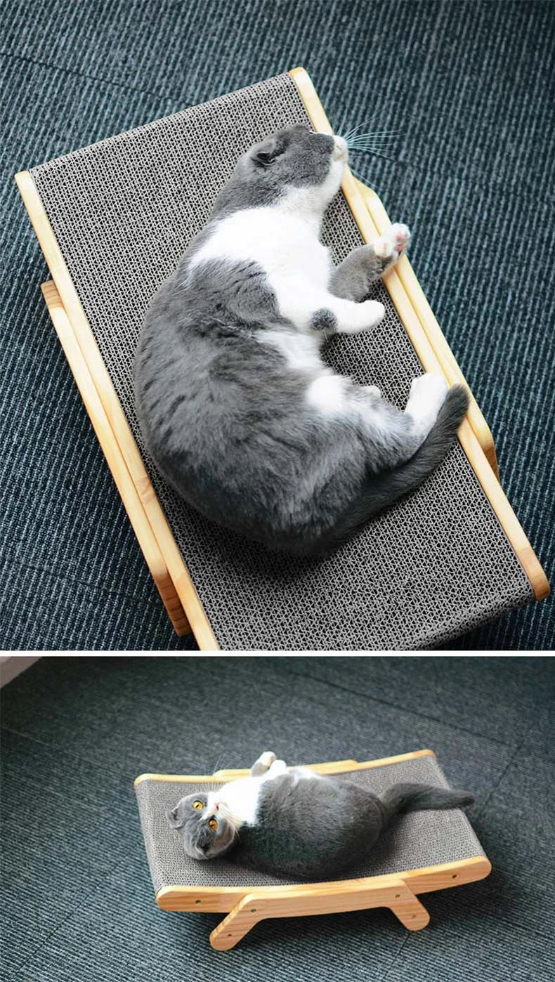 3-in-1 Sisal Cat Scratcher Bed