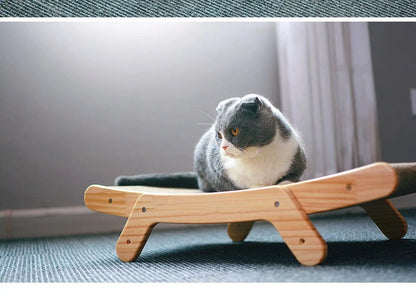 3-in-1 Sisal Cat Scratcher Bed