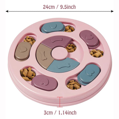 Interactive Slow Feed Dog Bowl