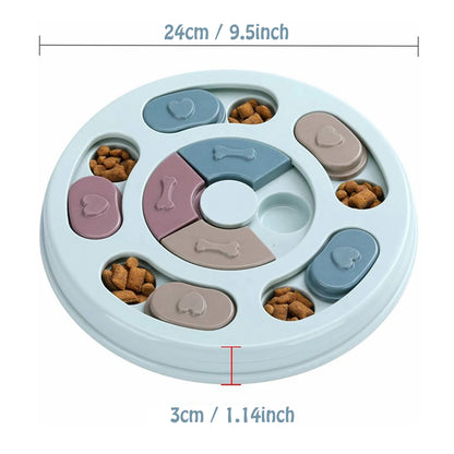 Interactive Slow Feed Dog Bowl